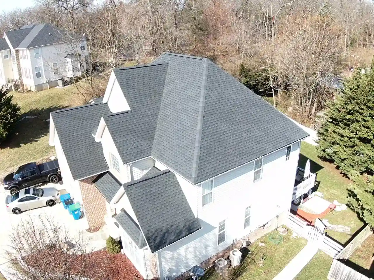 New shingles installed on Winchester home