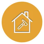 roof maintenance icon